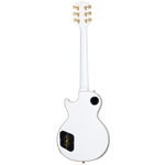 Guitarra eléctrica Epiphone Les Paul Custom, Alpine White, Inspired by Gibson Custom