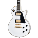 Guitarra eléctrica Epiphone Les Paul Custom, Alpine White, Inspired by Gibson Custom