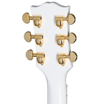 Guitarra eléctrica Epiphone Les Paul Custom, Alpine White, Inspired by Gibson Custom