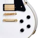 Guitarra eléctrica Epiphone Les Paul Custom, Alpine White, Inspired by Gibson Custom