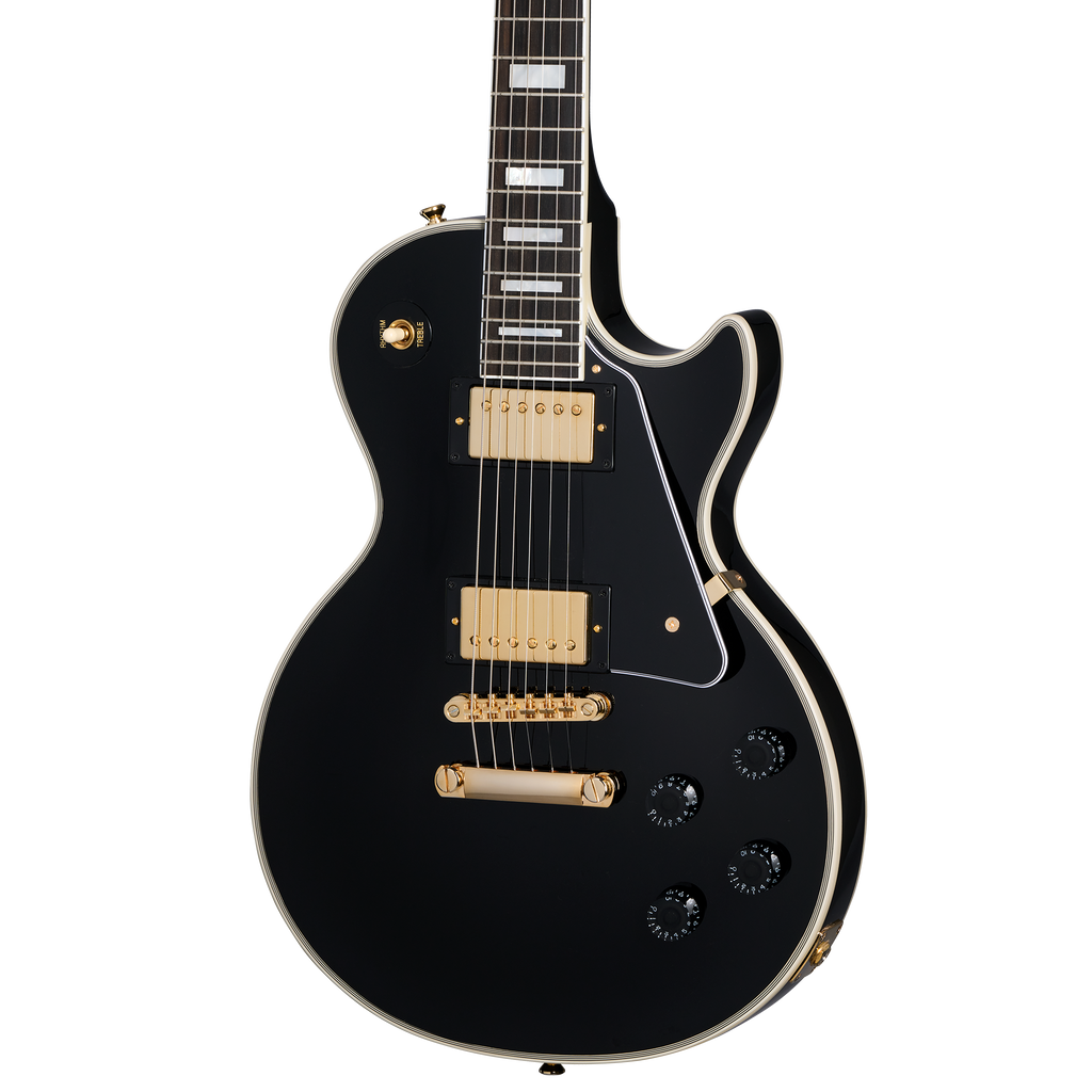 Guitarra eléctrica Epiphone Les Paul Custom, Ebony, Inspired by Guitarra eléctrica Epiphone Les Paul Custom, Ebony, Inspired by