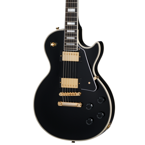 Guitarra Eléctrica Les Paul Custom, Ebony, Inspired by Gibson Custom