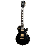 Guitarra Eléctrica Les Paul Custom, Ebony, Inspired by Gibson Custom