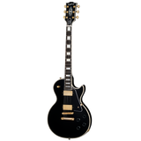 Guitarra Eléctrica Les Paul Custom, Ebony, Inspired by Gibson Custom