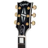 Guitarra Eléctrica Les Paul Custom, Ebony, Inspired by Gibson Custom