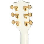 Guitarra Eléctrica Epiphone Les Paul SG Custom con Maestro Vibrola, Classic White, Inspired by Gibson Custom