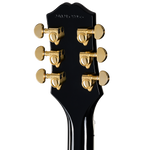 Guitarra eléctrica Epiphone Les Paul Custom, Ebony, incluye funda