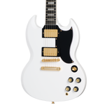Guitarra eléctrica Epiphone Sg Custom, Alpine white, Incluye funda