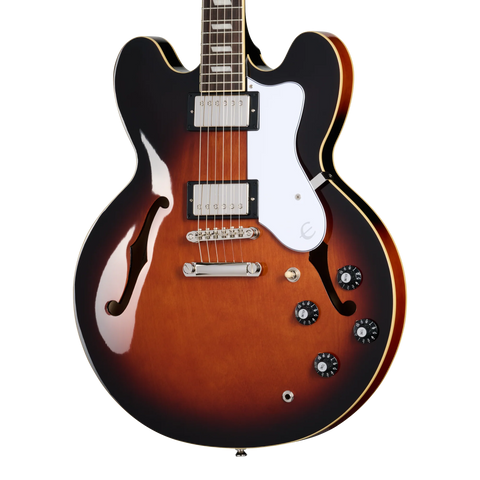 Guitarra eléctrica Epiphone Bonehead Riviera, Dark Tobacco Sunburst