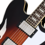 Guitarra eléctrica Epiphone Bonehead Riviera, Dark Tobacco Sunburst