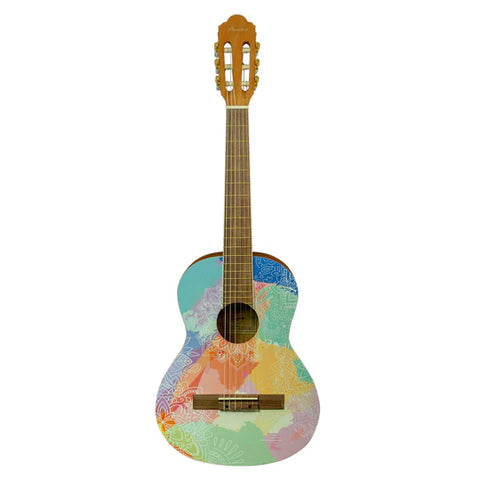 Guitarra Clásica Bamboo Rainbow 36" - Incluye Funda