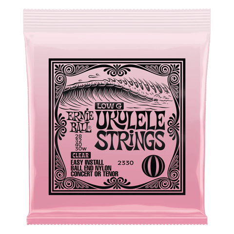 Cuerdas Ernie Ball para Ukulele Concierto/Tenor , Low G