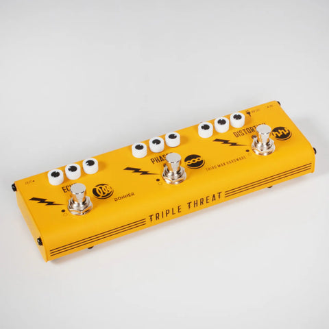 Pedal Donner Triple Threat (Limited Edition Yellow) Third Man Records