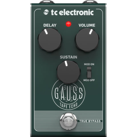 Pedal Tc Electronic, Gauss Tape Echo, delay