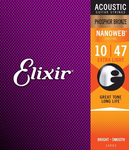 Cuerdas Elixir Phosphor Bronze 10-47