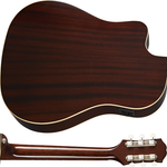 Guitarra electroacústica Epiphone J-45 EC Aged Vintage Sunburst Gloss