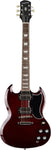 Guitarra eléctrica Epiphone SG Standard 60s ,Dark Wine Red