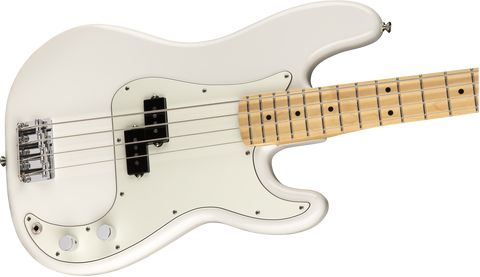 Bajo Eléctrico Fender Player Precision Bass, Maple Fingerboard, Polar White