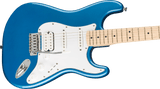 Paquete Guitarra Eléctrica Squier Affinity Series Stratocaster HSS Pack, Maple Fingerboard, Lake Placid Blue, Funda, Frontman 15G