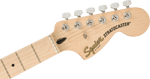 Guitarra Eléctrica Squier Affinity Series Stratocaster, Maple Fingerboard, White Pickguard, Black