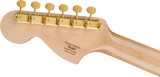 Guitarra Eléctrica Squier 40th Anniversary Stratocaster, Gold Edition, Sienna Sunburst
