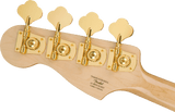 Bajo Eléctrico Squier 40th Anniversary Precision Bass, Gold Edition, Lake Placid Blue