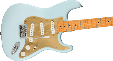 Guitarra Eléctrica Squier 40th Anniversary Stratocaster, Vintage Edition, Satin Sonic Blue