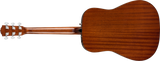 Paquete de Guitarra Acústica Fender CD-60S Dread Pack V2, Nat Wn