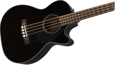 Bajo Electroacústico Fender CB-60SCE Bass, Laurel Fingerboard, Black