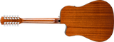 Guitarra Electroacústica Fender CD-60SCE Dreadnought 12-string, Natural