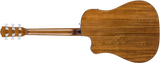 Guitarra Electroacústica Fender CD-140SCE Dreadnought, Walnut Fingerboard, Natural w/case