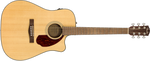 Guitarra Electroacústica Fender CD-140SCE Dreadnought, Walnut Fingerboard, Natural w/case