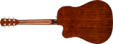 Guitarra Electroacústica Fender CD-140SCE Dreadnought, Sunburst con Estuche
