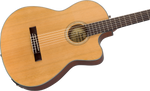 Guitarra Electroacústica Fender CN-140SCE Nylon Thinline, Natural w/Case