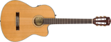 Guitarra Electroacústica Fender CN-140SCE Nylon Thinline, Natural w/Case