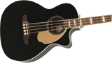 Bajo Electroacústico Fender Kingman Bass, Walnut Fingerboard, Black