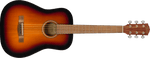 Guitarra Acustica FA-15 escala 3/4 ,con funda, Walnut Fingerboard, Sunburst