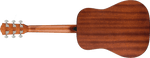 Guitarra Acústica Fender FA-15 ,escala 3/4,con funda, Blue