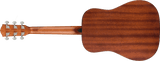 Guitarra Acústica Fender FA-15 ,escala 3/4,con funda, Blue