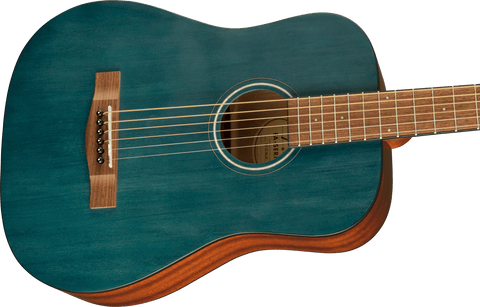 Guitarra Acústica Fender FA-15 ,escala 3/4,con funda, Blue