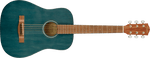 Guitarra Acústica Fender FA-15 ,escala 3/4,con funda, Blue