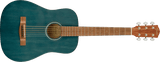 Guitarra Acústica Fender FA-15 ,escala 3/4,con funda, Blue