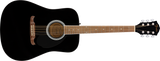 Guitarra Acústica Fender FA-125 Dreadnought, Black
