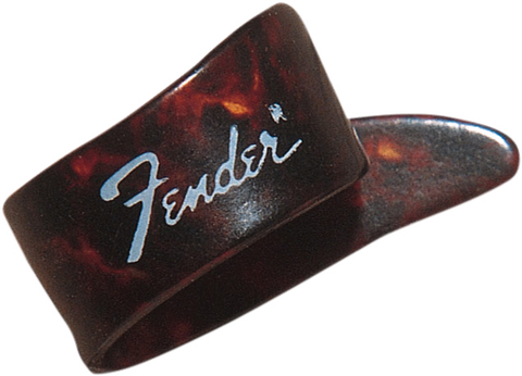 Plumillas Fender Thumb Picks, Tortiose Shell, Large (3)