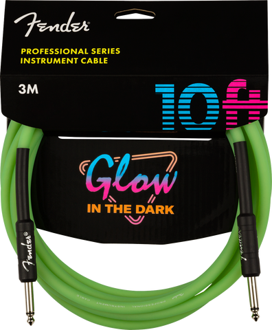 Cable Professional Series Glow in the Dark, Green, 3m