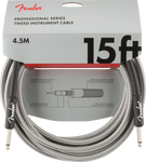 Cable Fender Professional Series,4.5m, White Tweed