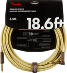 Deluxe Series Instrument Cable, Straight/Angle, 5.5 Tweed