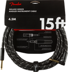 Cable Fender Deluxe Series Instrument, L ,4.5m,  Black Tweed