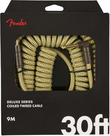 Cable Fender Deluxe Coil, 30', Tweed