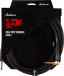Cable para Instrumento, Jackson High Performance BLK/RED (3.33m)